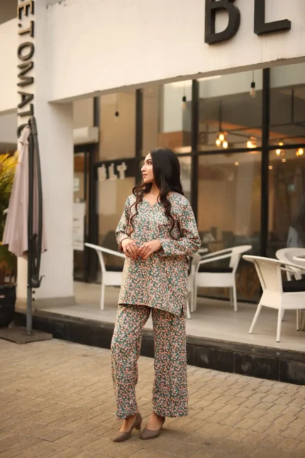 Floral Pattern Co ord Set